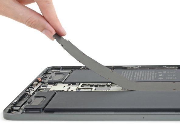Logic board cover in an iPad