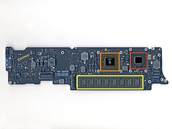 Mainboard of a 2010 Macbook Air